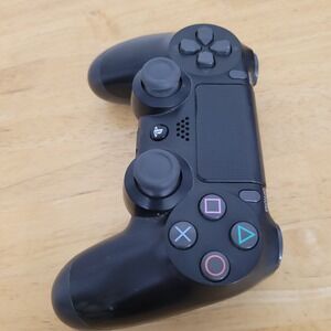 "Sony PlayStation 4 DualShock 4 Wireless Controller Black – Untested / Powers On